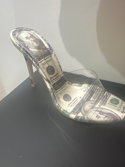 Money Clear Heel