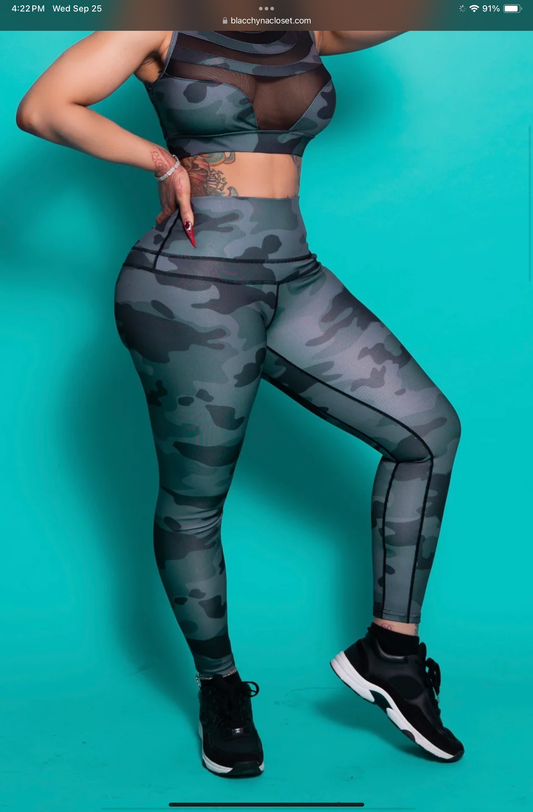 Blac Military Bottoms