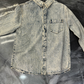 Fallen diamond denim top